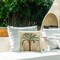 Stupell Industries Vintage Subdued Palm Outdoor Printed Pillow, design by Steve Hunziker, 18 x 7 x 18